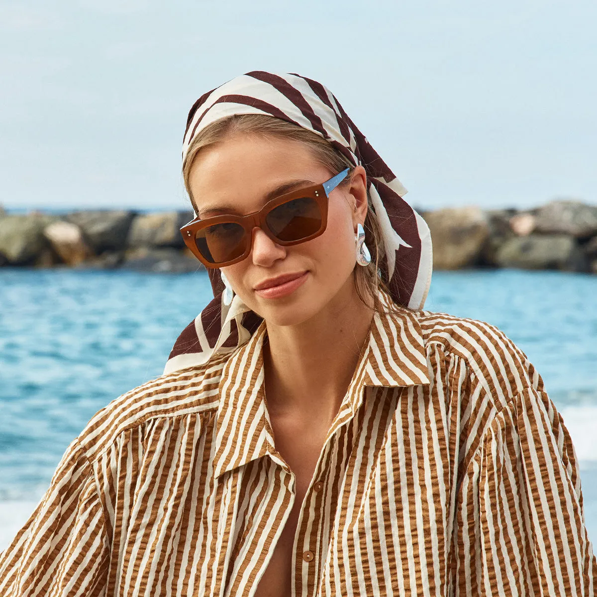Antagonist Sunglasses - Brown