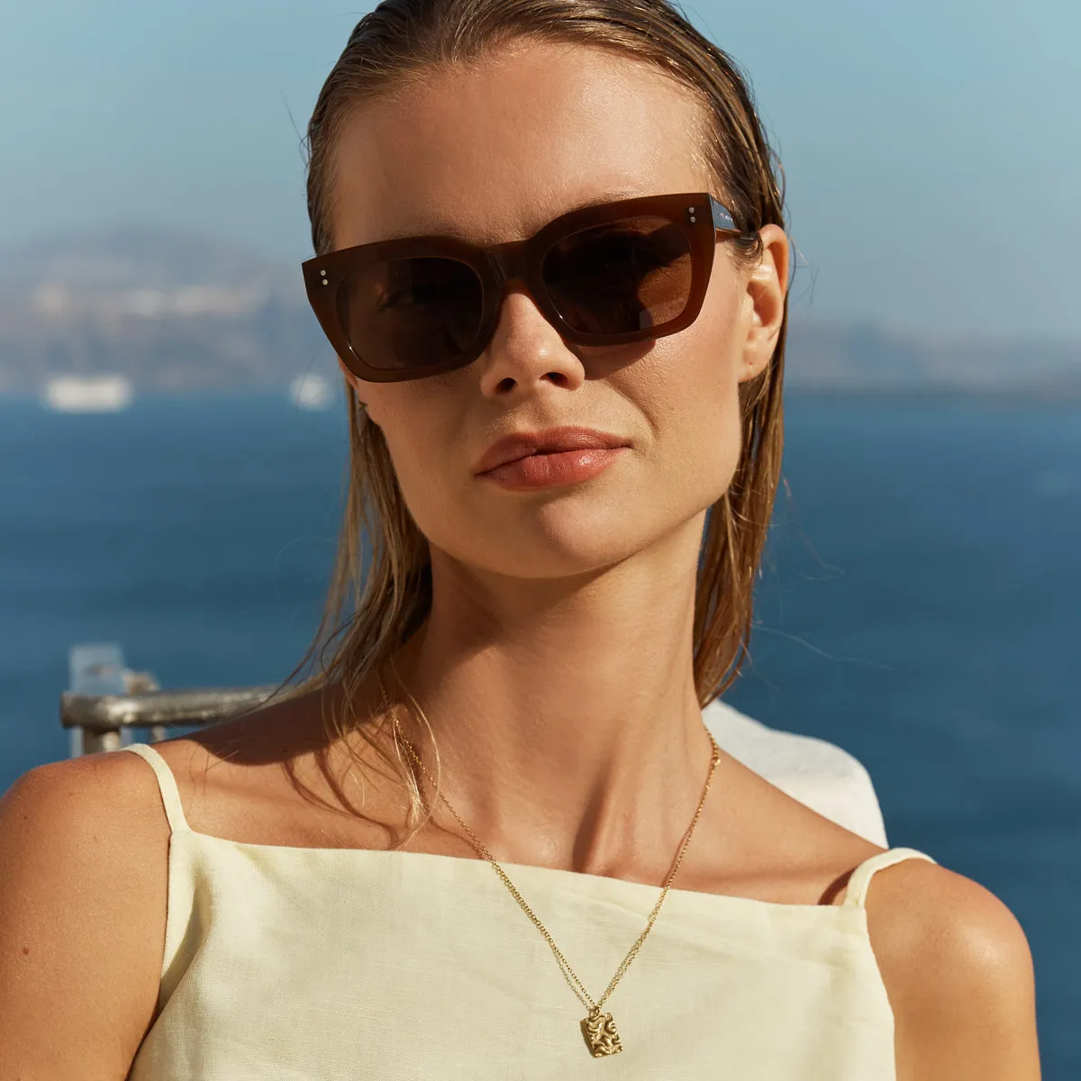 Antagonist Sunglasses - Brown