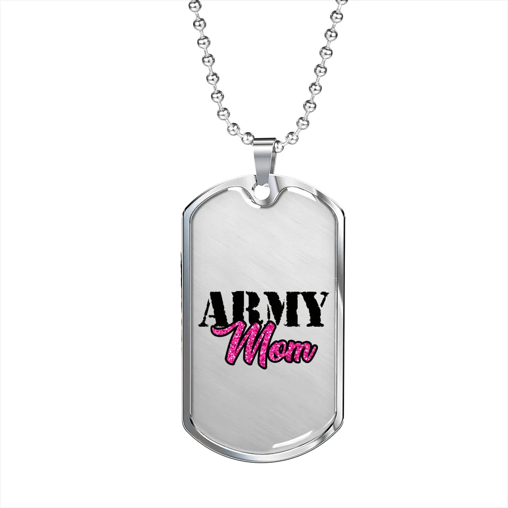 Army Mom Necklace