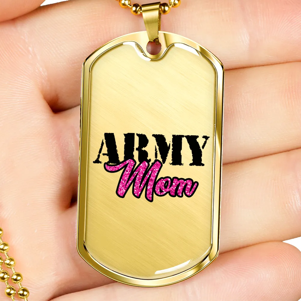 Army Mom Necklace