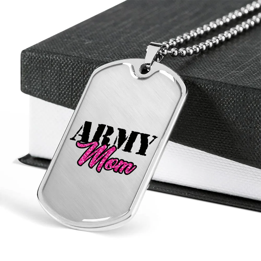 Army Mom Necklace