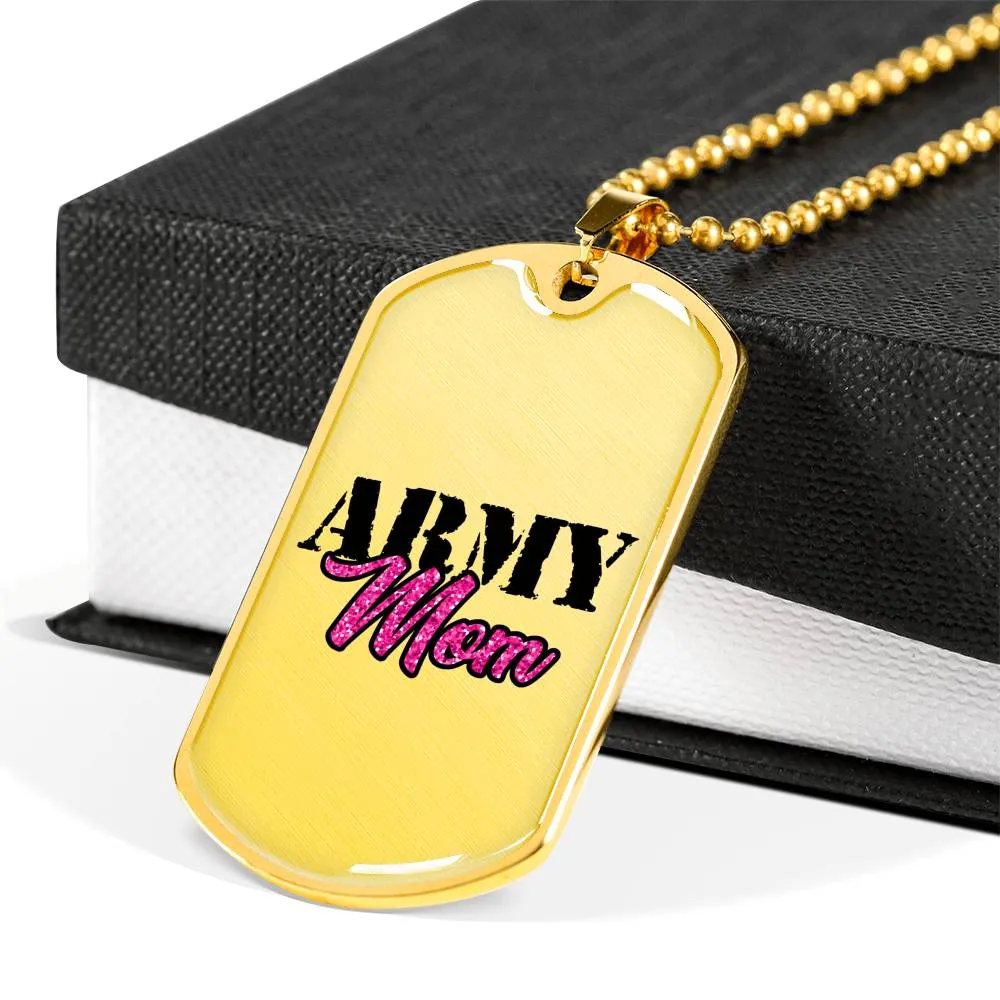 Army Mom Necklace