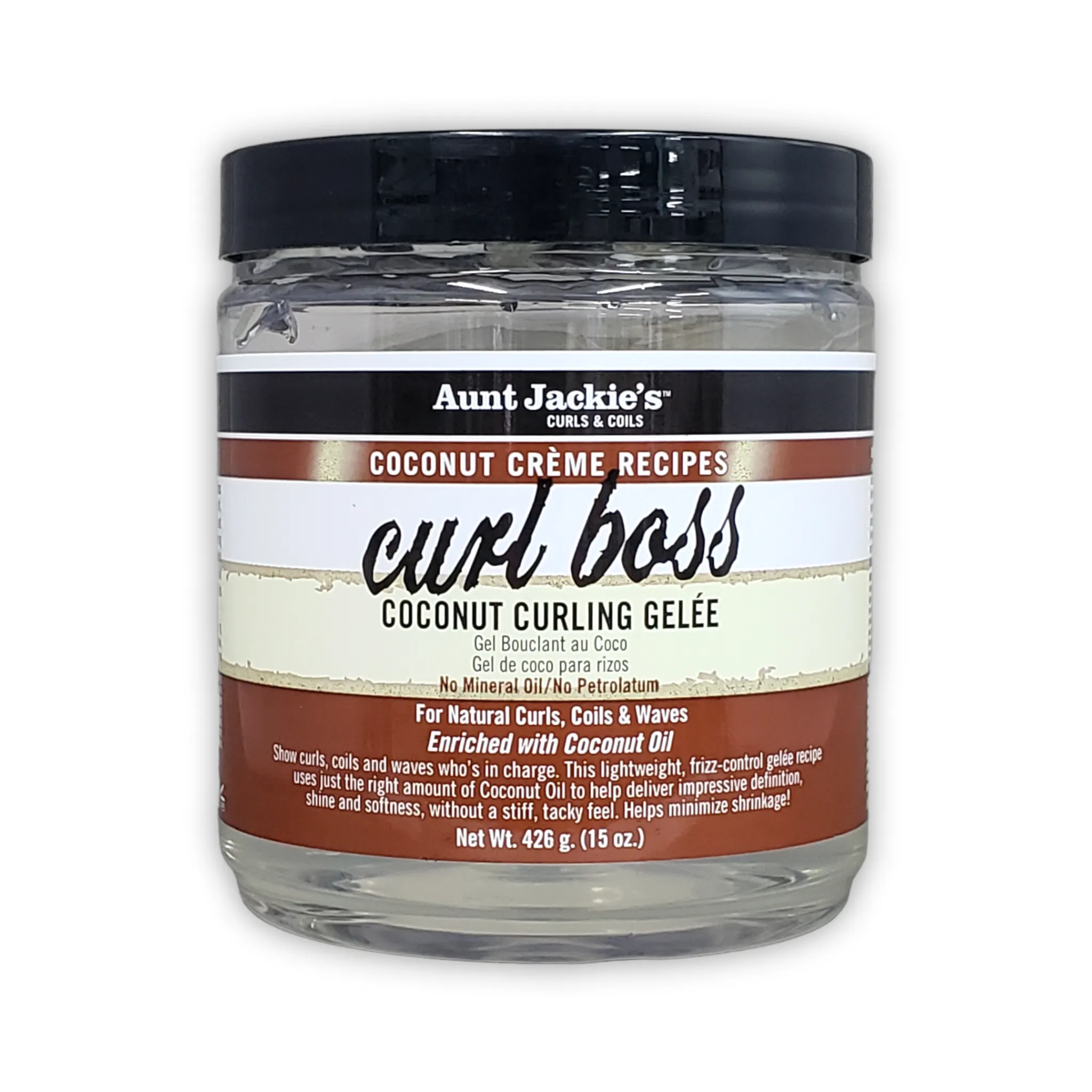 Aunt Jackie's Curl Boss Coconut Curling Gelée