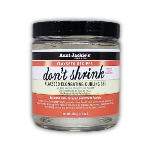 Aunt Jackie's Don't Shrink Flaxseed Elongating Curling Gel