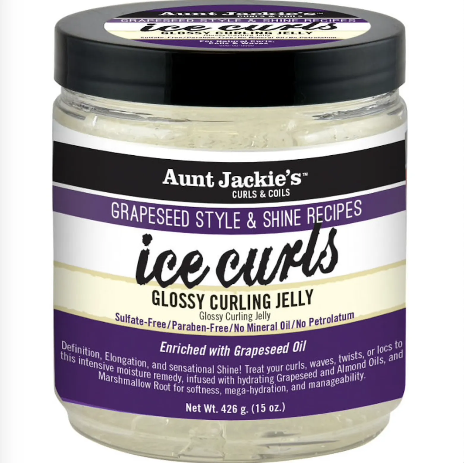 Aunt Jackie's Grapeseed Ice Curls 15oz