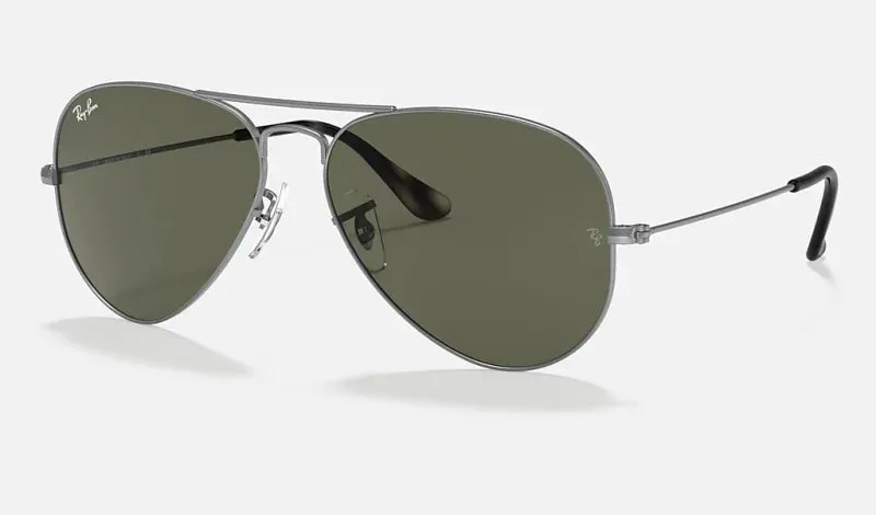 Aviator Large Metal | Arista with Green | Ray Ban