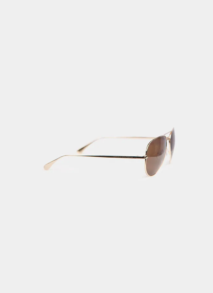 Aviator Sunglasses Brown