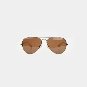 Aviator Sunglasses Brown