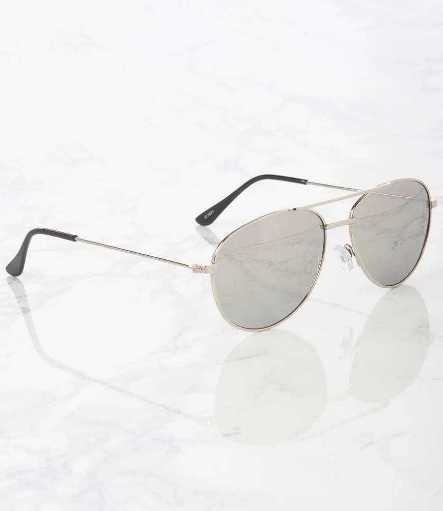 Aviator Sunglasses - M6256M/PM/SIL - Pack of 12 ($36 per Dozen)