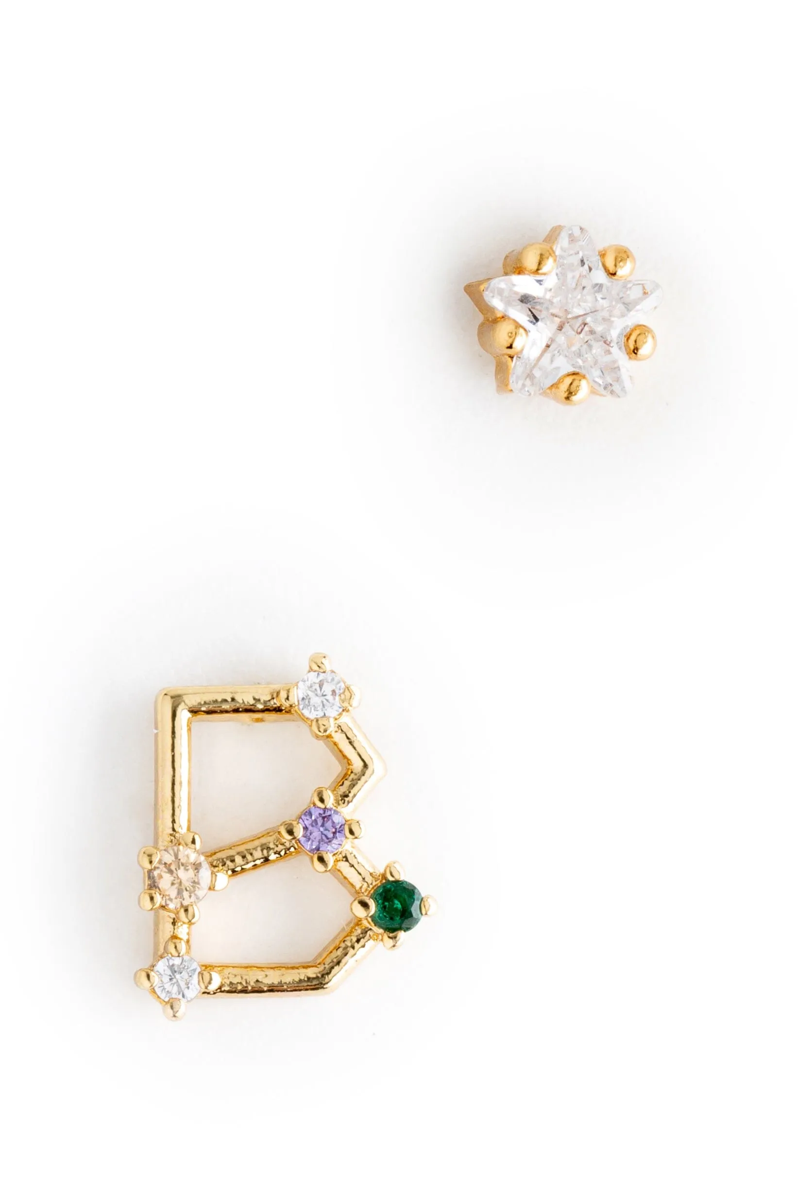 B Constellation Earrings