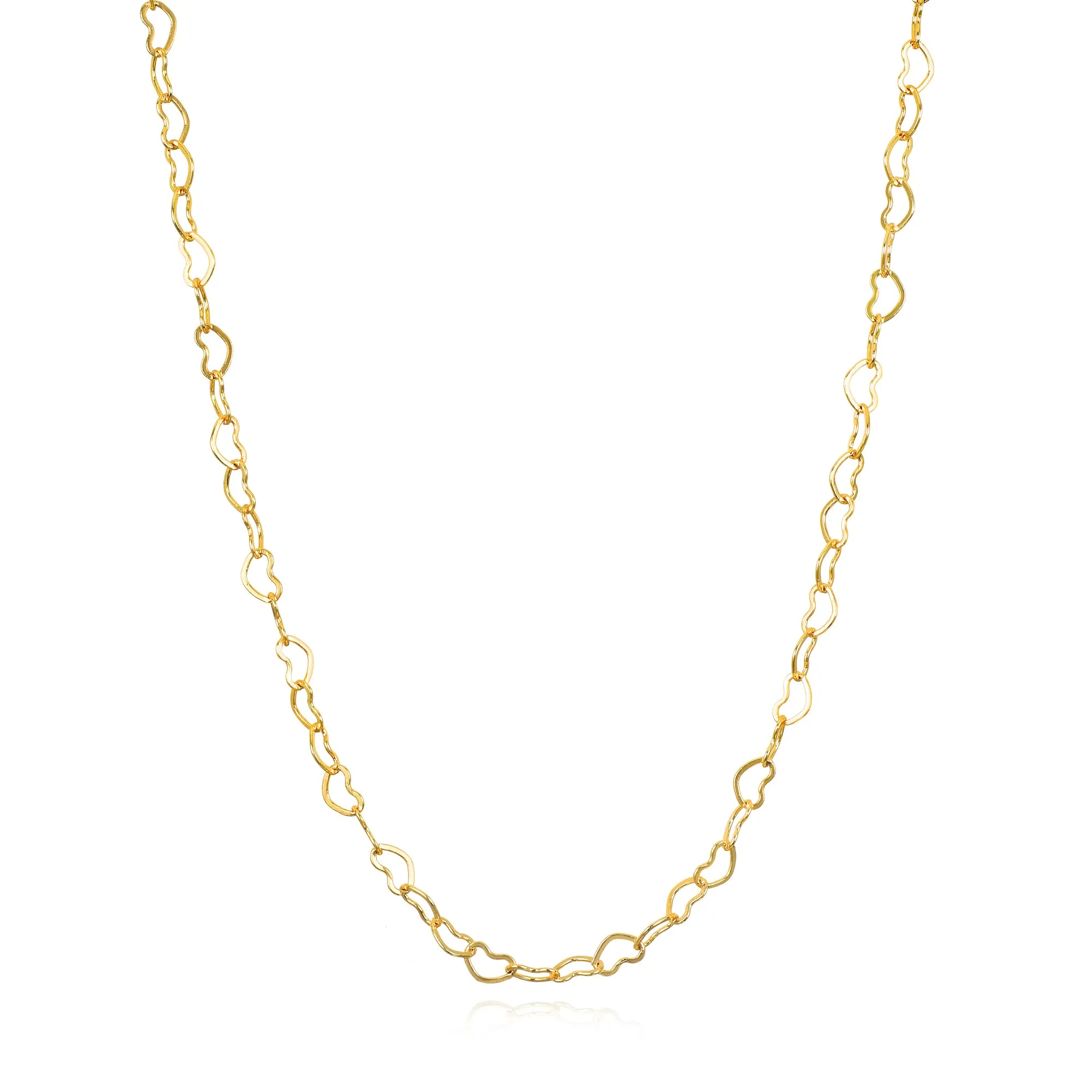 Back in stock! Heart Link Necklace