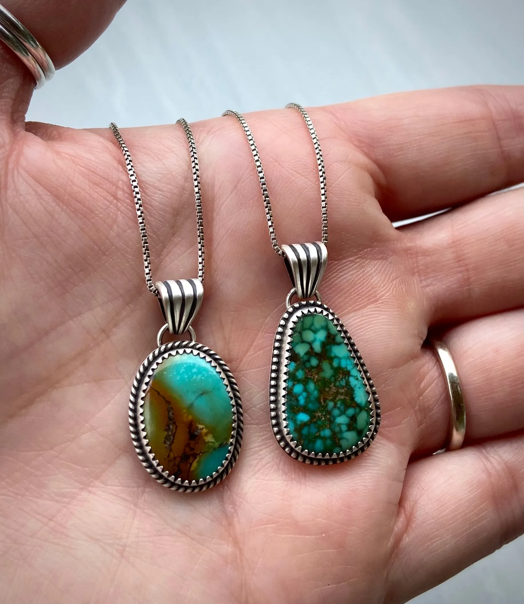 Bao Canyon Turquoise Pendant