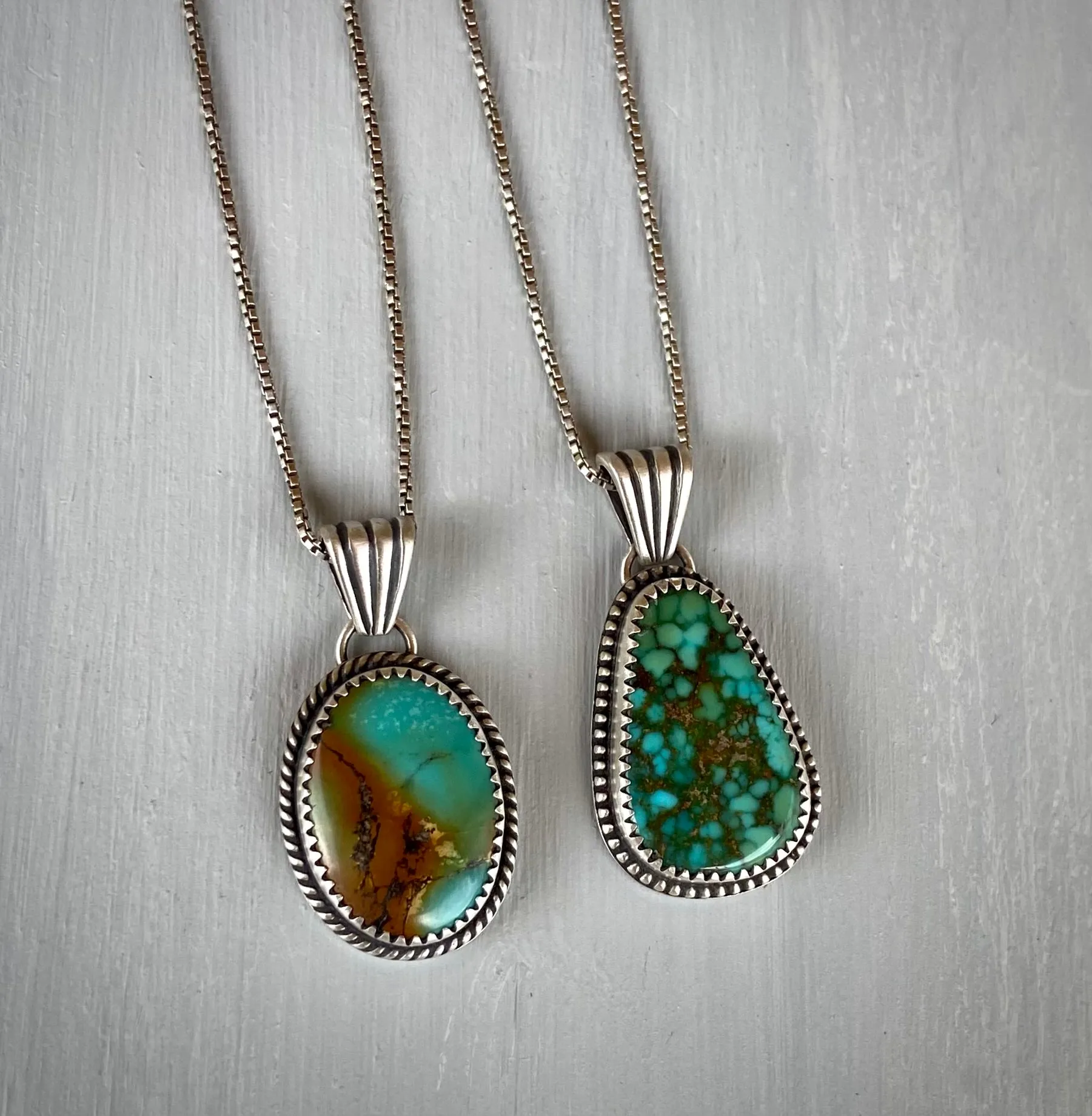 Bao Canyon Turquoise Pendant