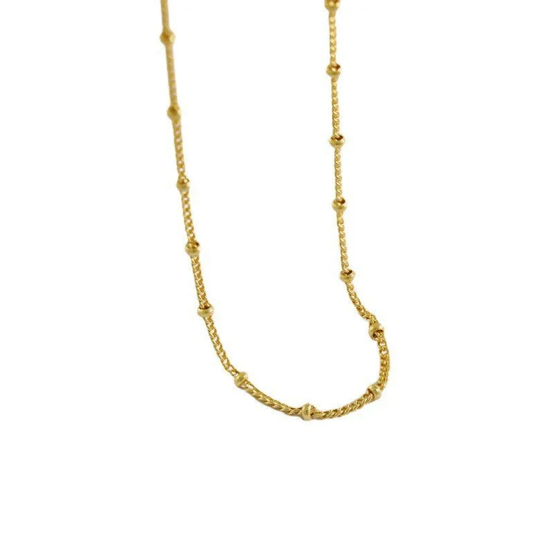 Beaded Choker Chain