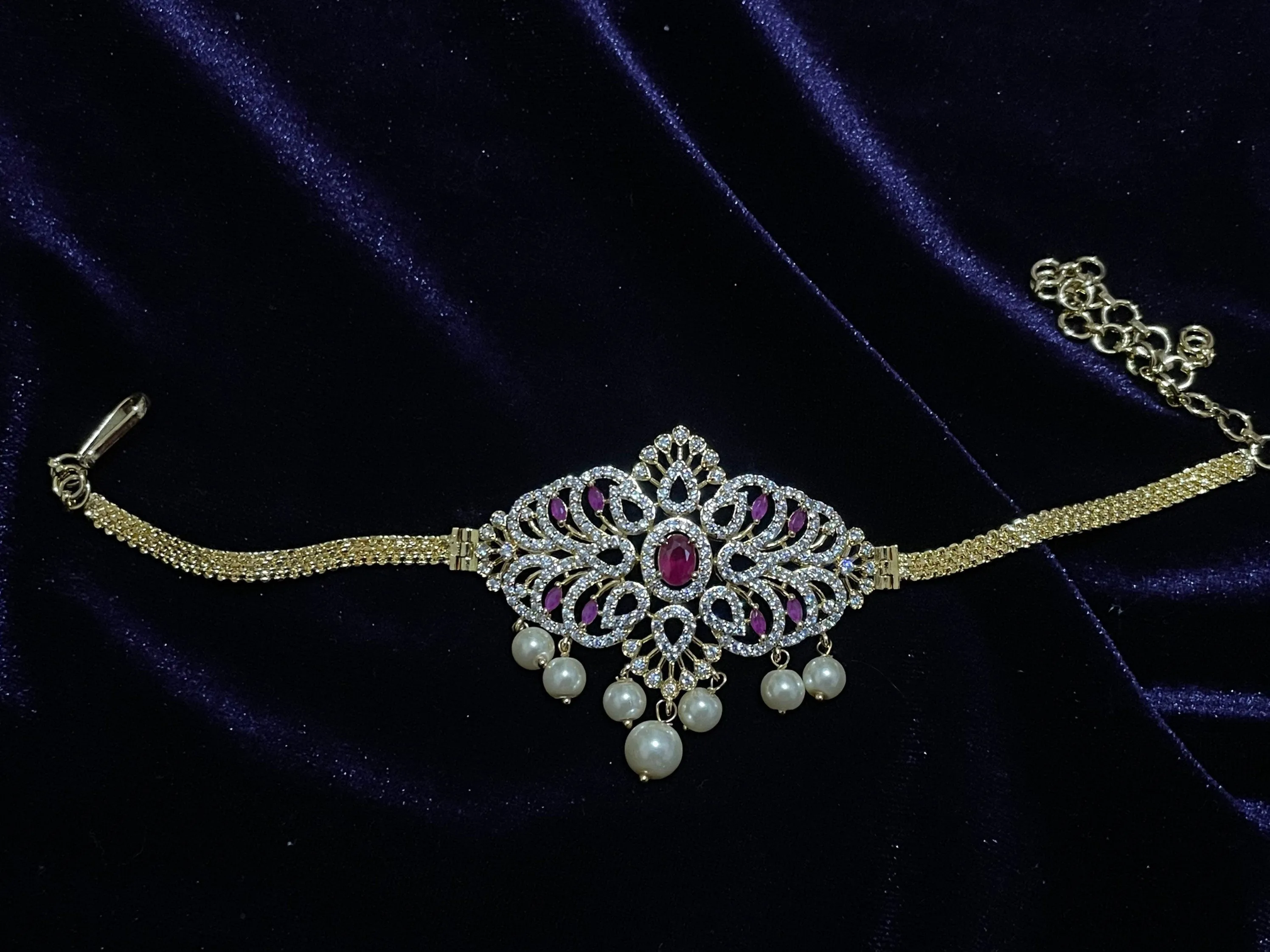 Bhaju Bandh Necklace Simple Jewelry Indian Jewelry Bridal Necklace Rajasthani Jewelry South Indian Jewelry kids Jewelry gift jewelry