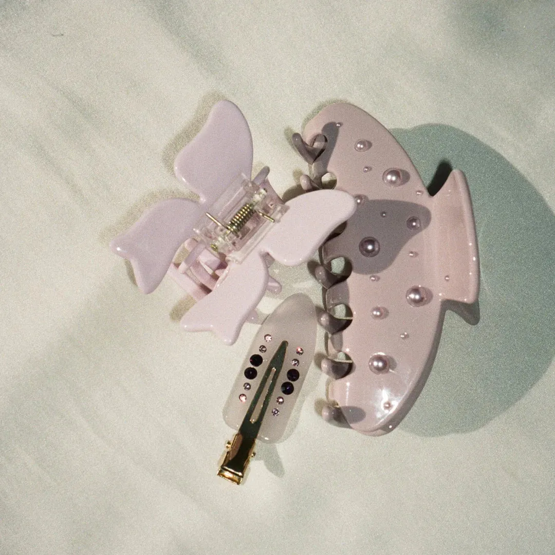 Big Effing Clip In Pink Pearl