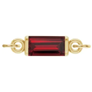 Birthstone Baguette Link