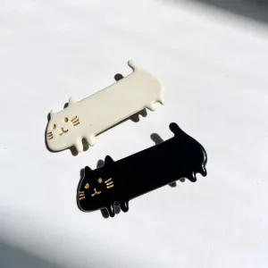 Black & White Cat Clip Set