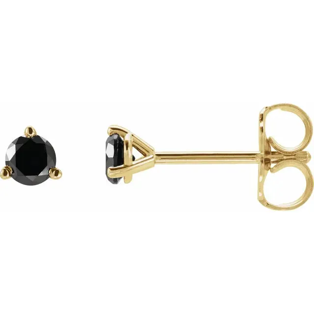 Black Diamond Studs