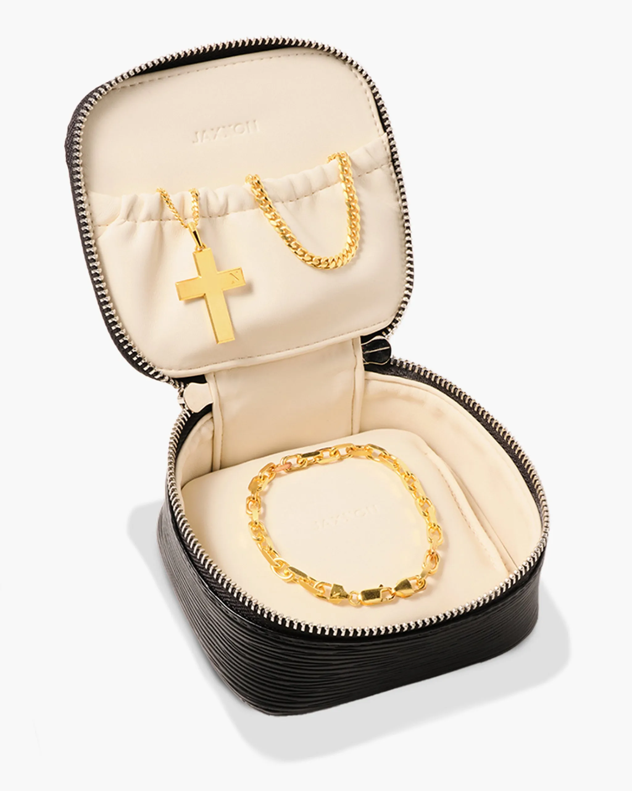 Black Travel Jewelry Case