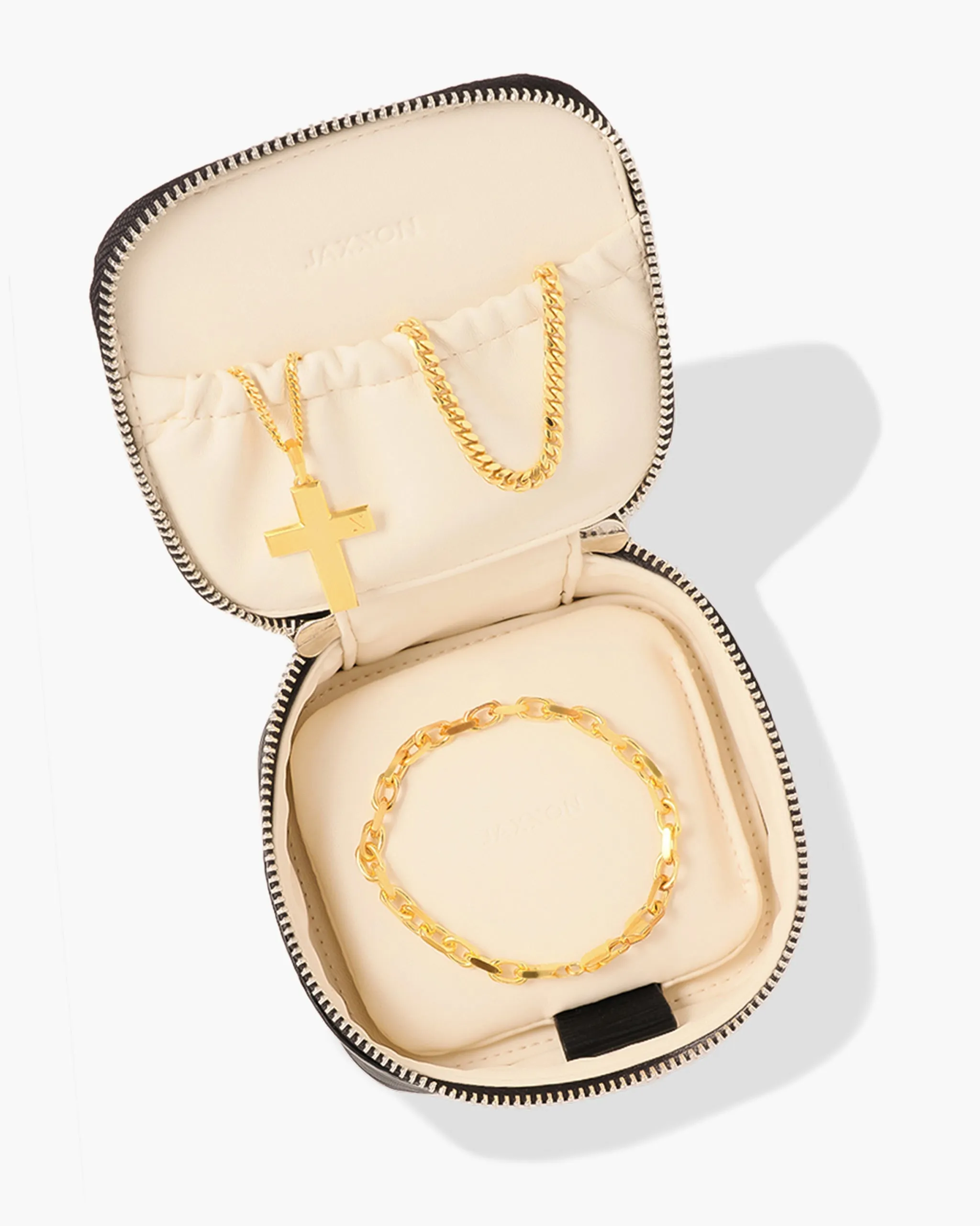 Black Travel Jewelry Case