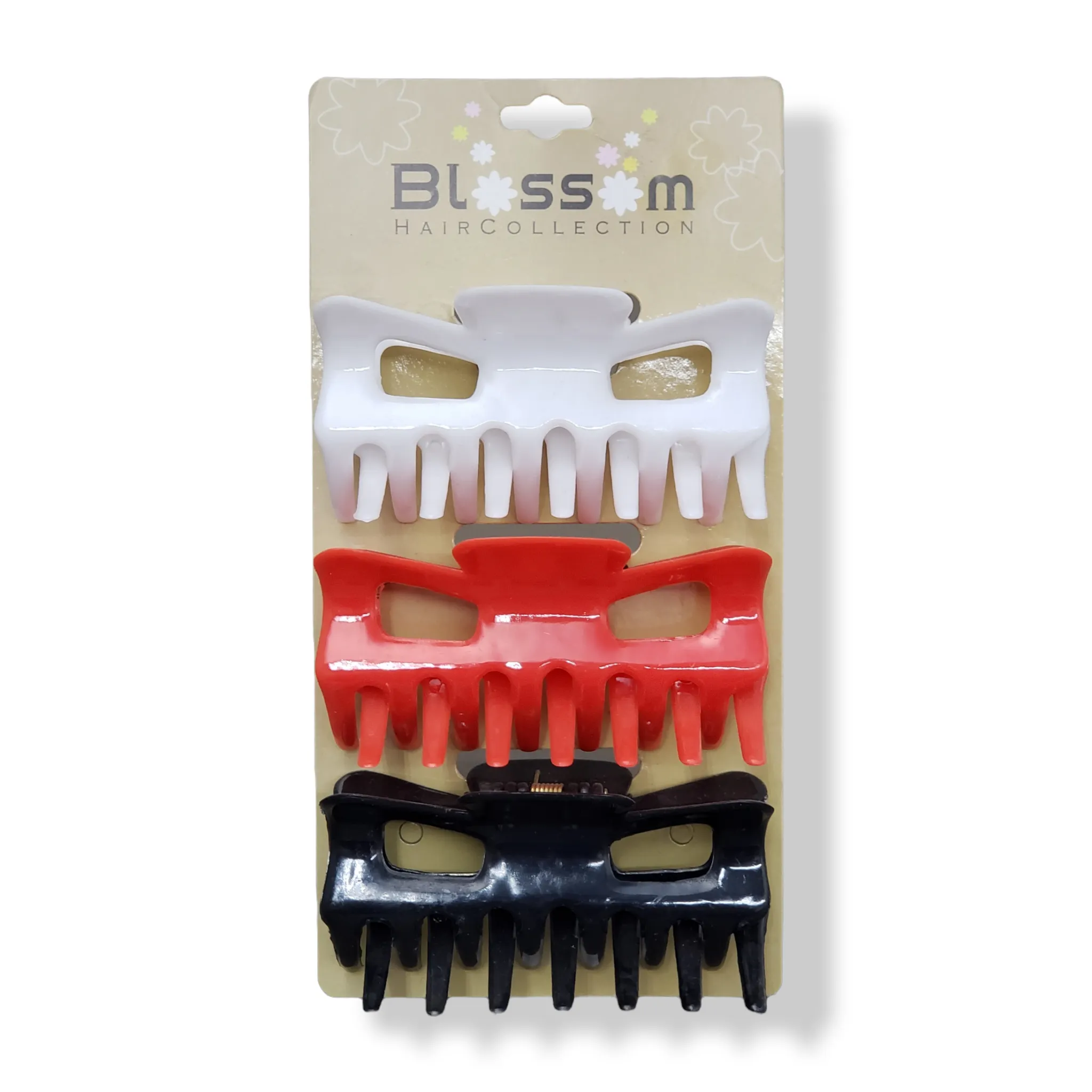 Blossom 3pc Medium Claw Clips