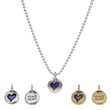 Brave Heart - Hearts of Gold Necklace