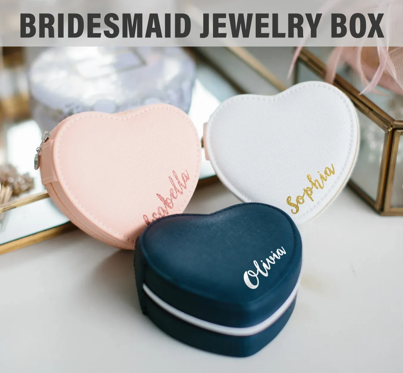 Bridesmaid Jewelry Box