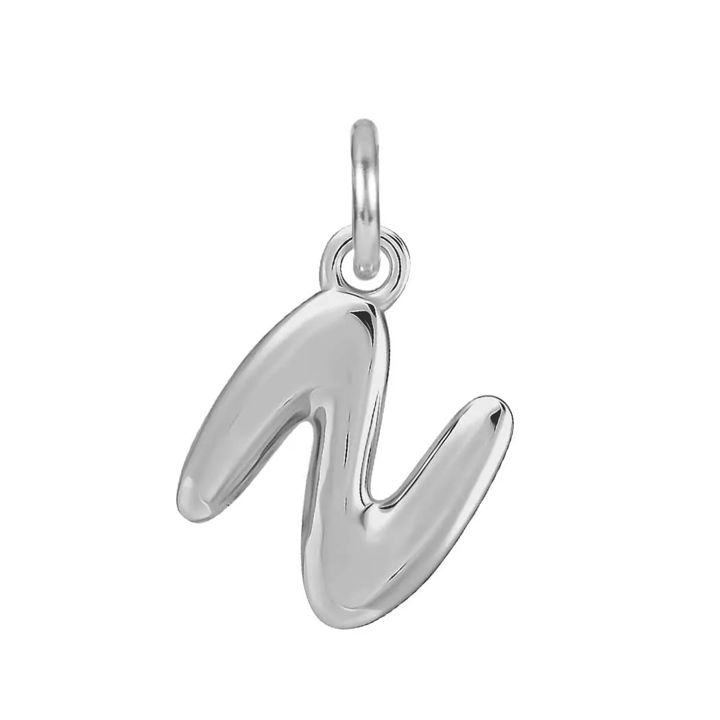 Bubble Letter Charm