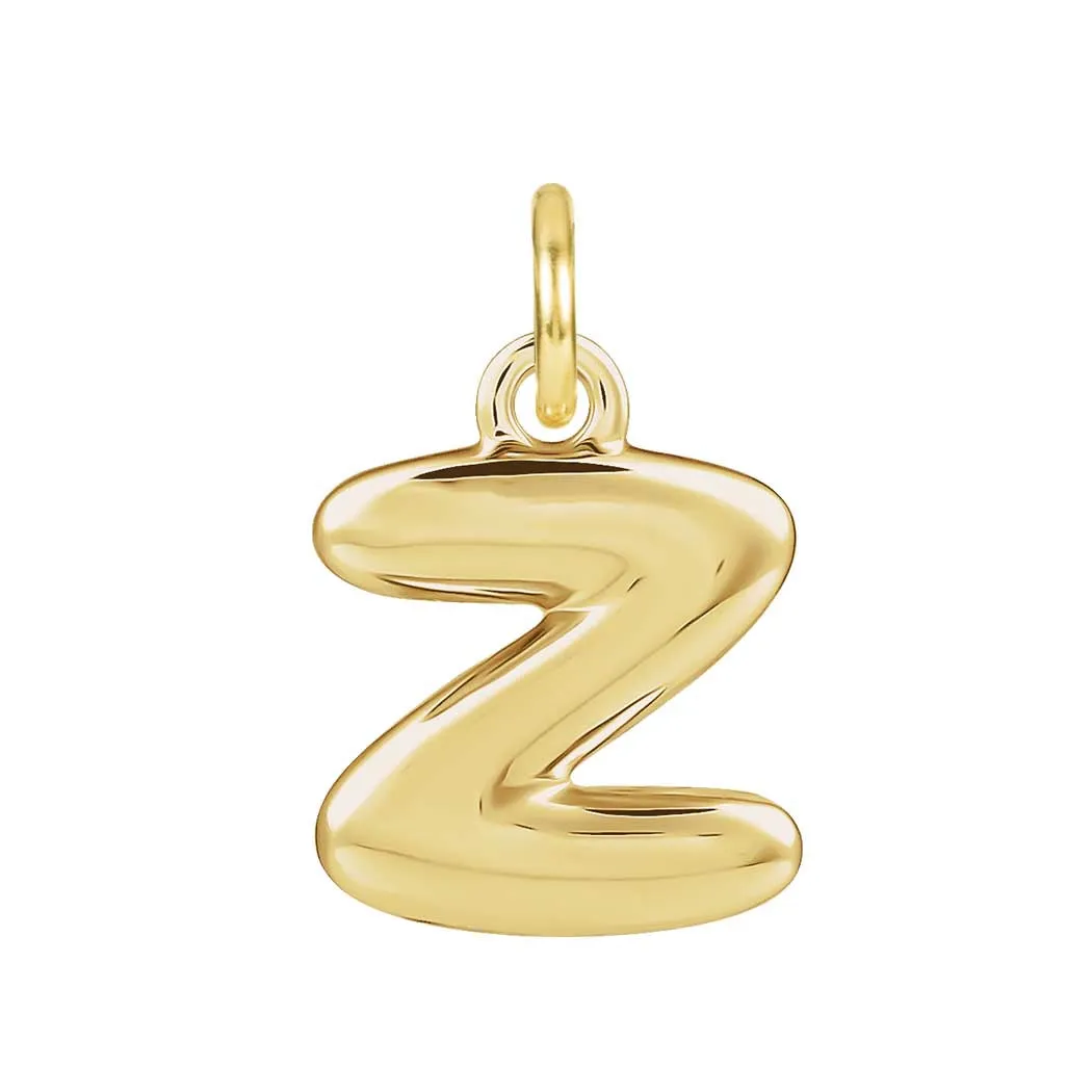 Bubble Letter Charm