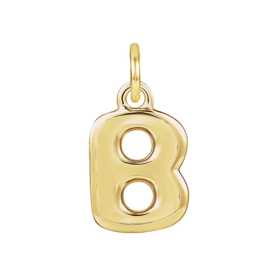 Bubble Letter Charm