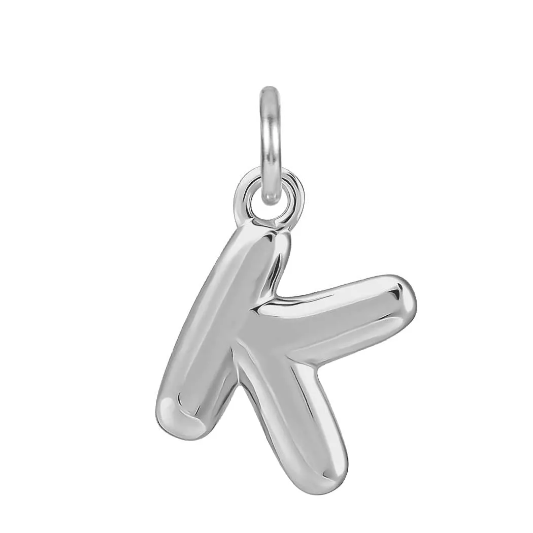 Bubble Letter Charm