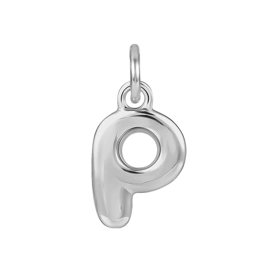 Bubble Letter Charm
