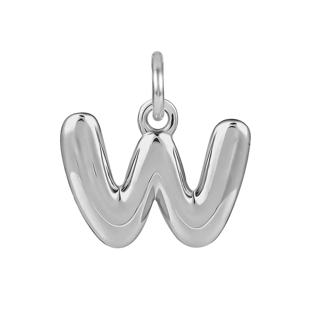 Bubble Letter Charm