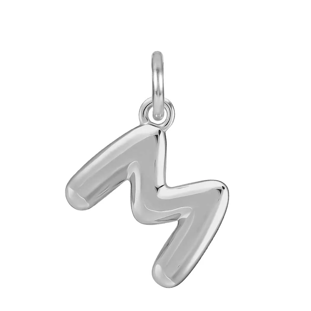 Bubble Letter Charm