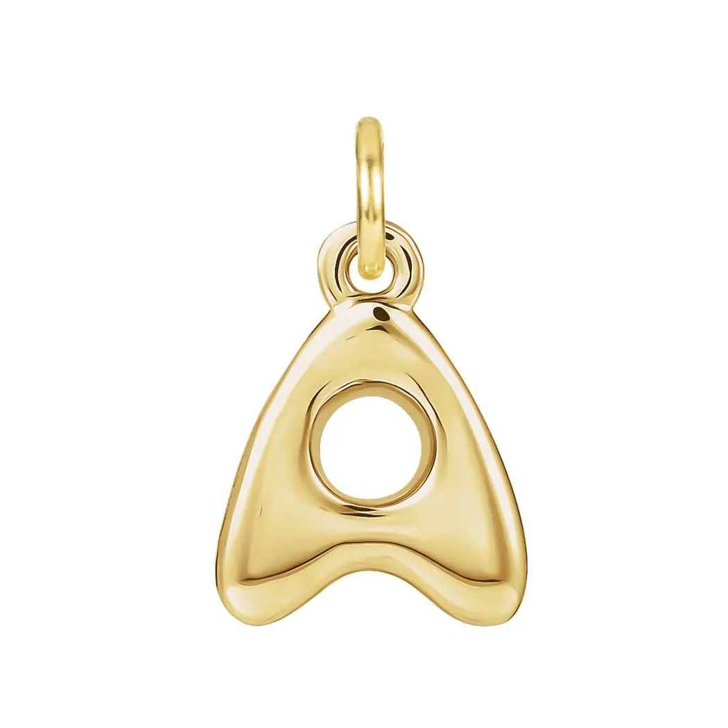 Bubble Letter Charm