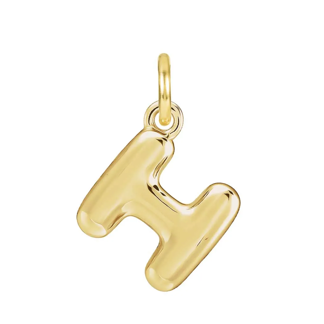 Bubble Letter Charm