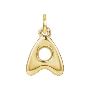 Bubble Letter Charm