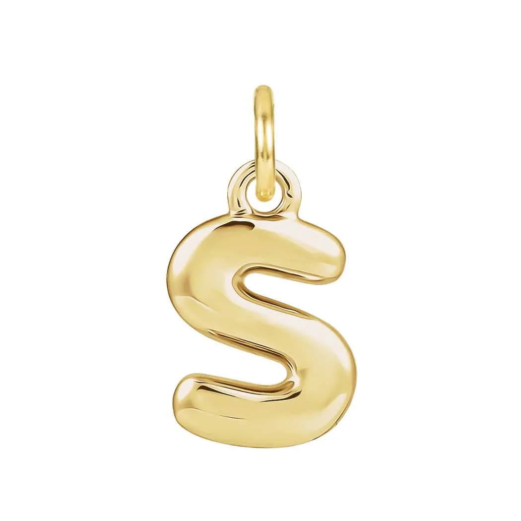 Bubble Letter Charm