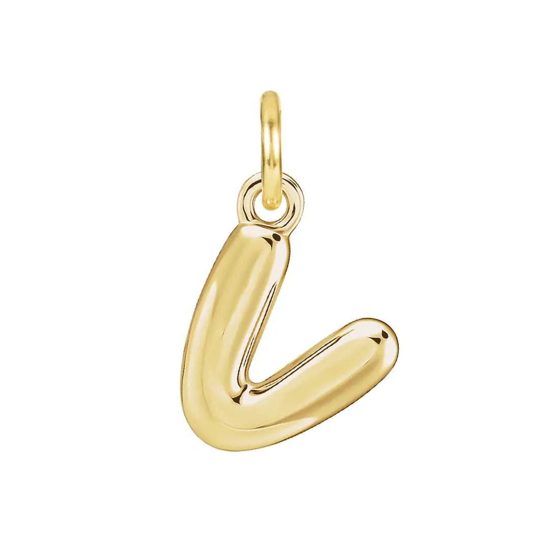 Bubble Letter Charm