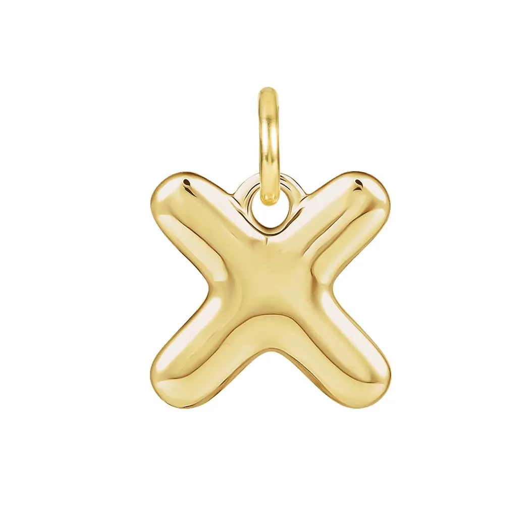 Bubble Letter Charm