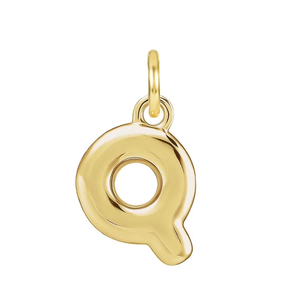 Bubble Letter Charm