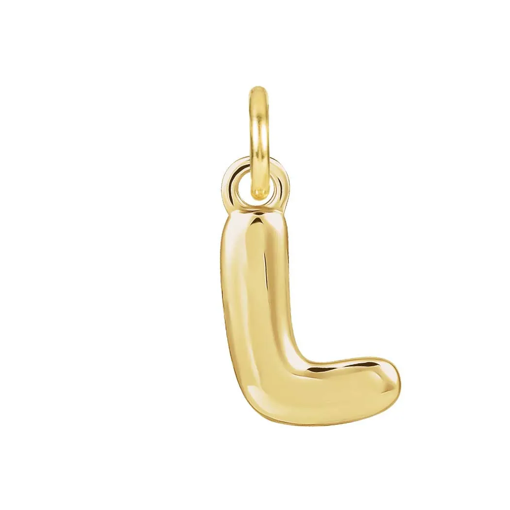 Bubble Letter Charm