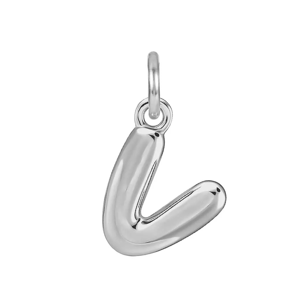 Bubble Letter Charm