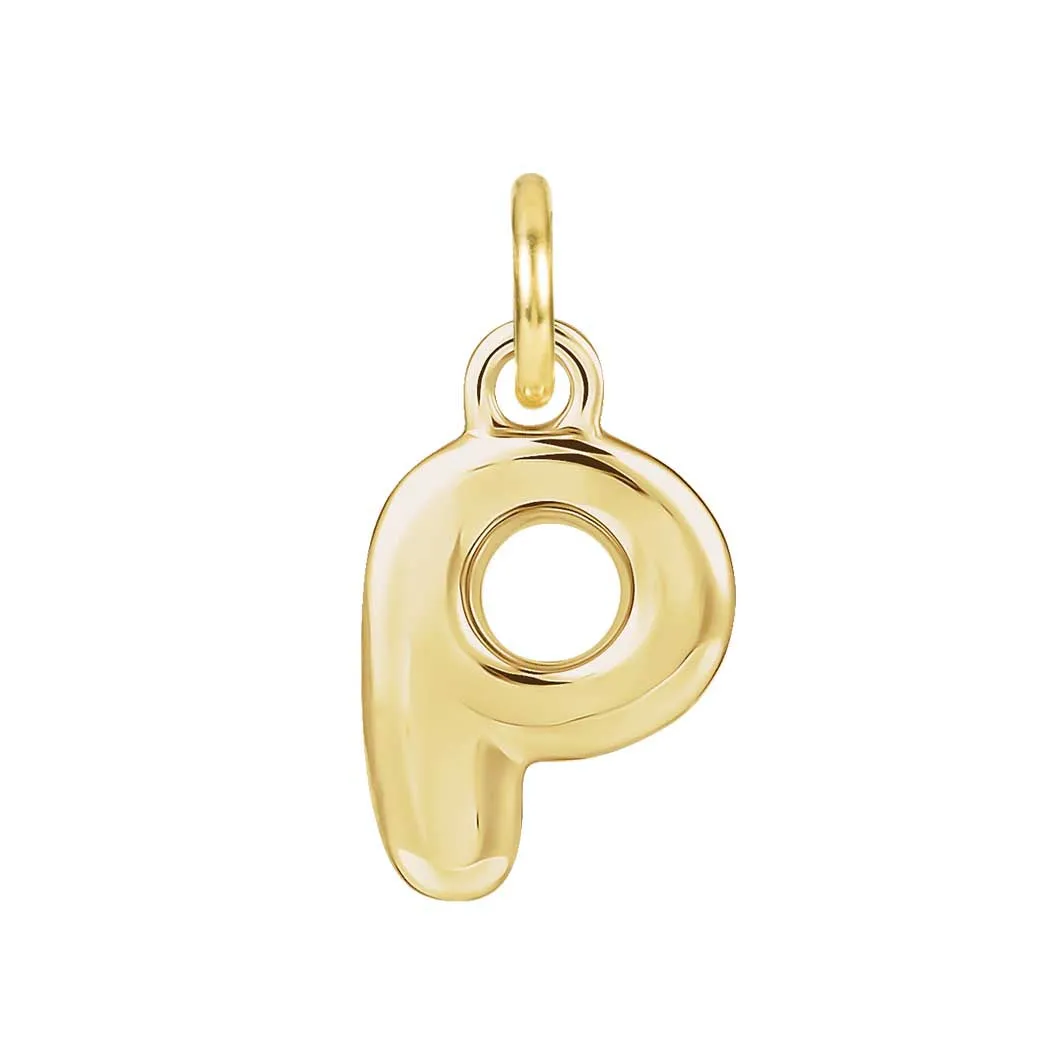 Bubble Letter Charm