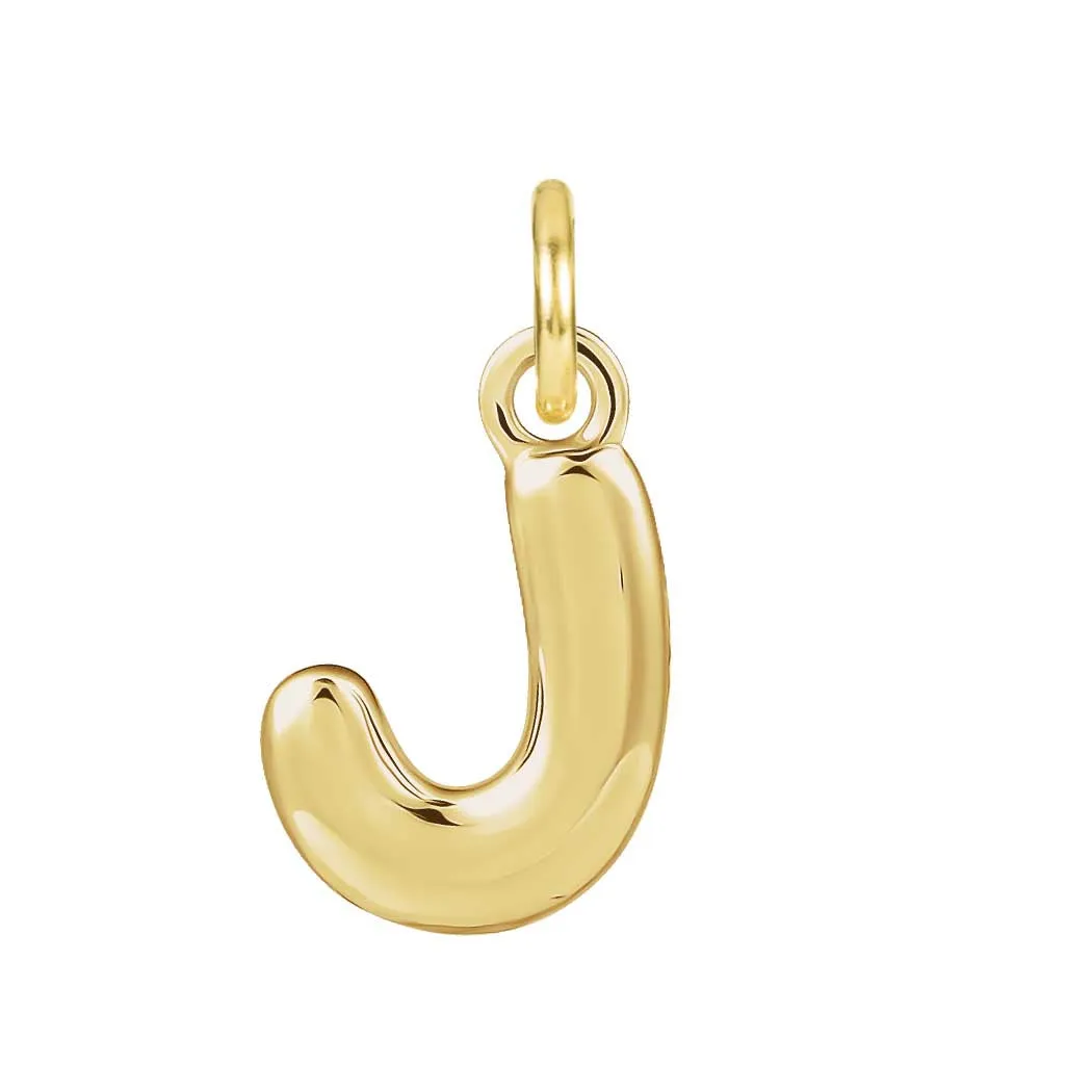 Bubble Letter Charm