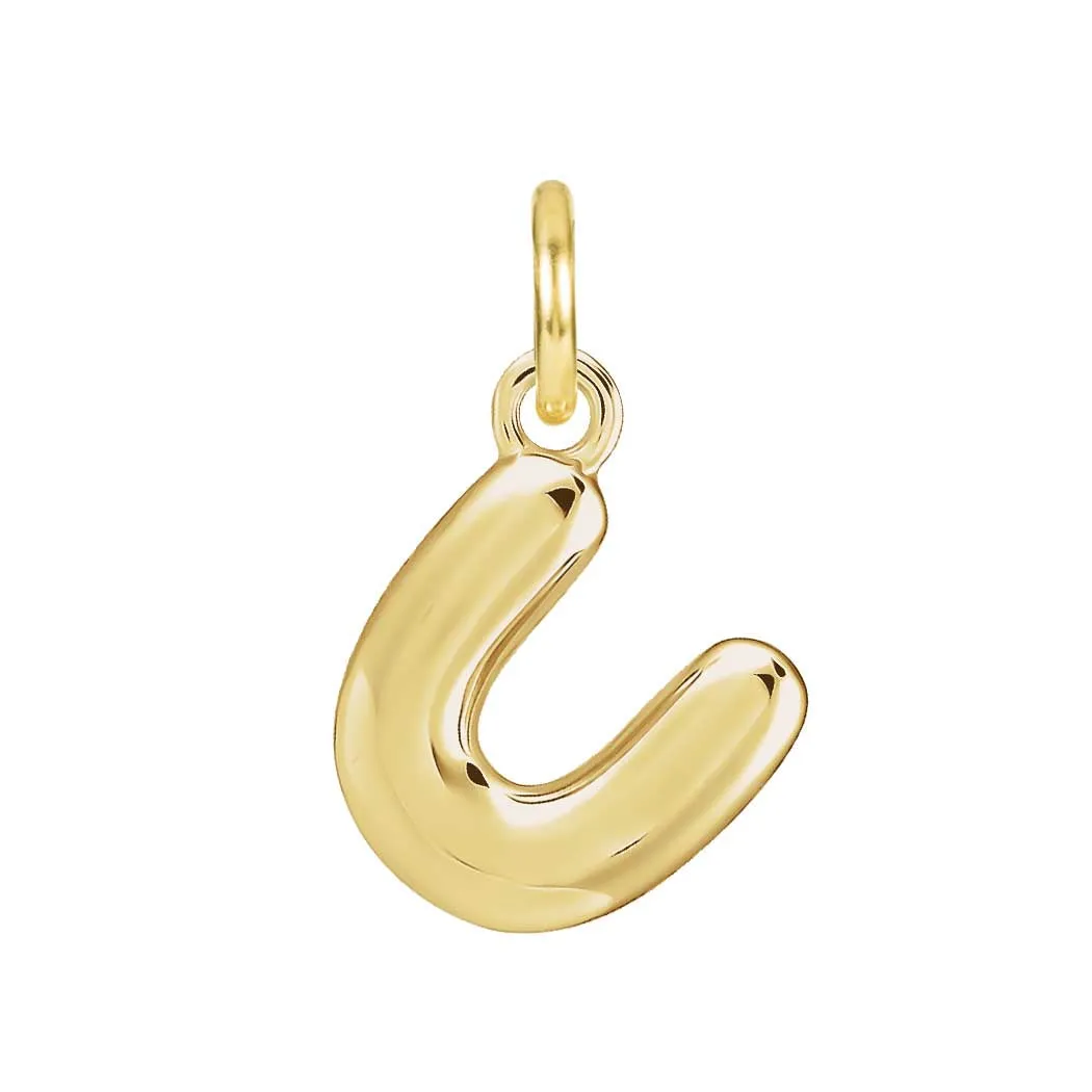 Bubble Letter Charm