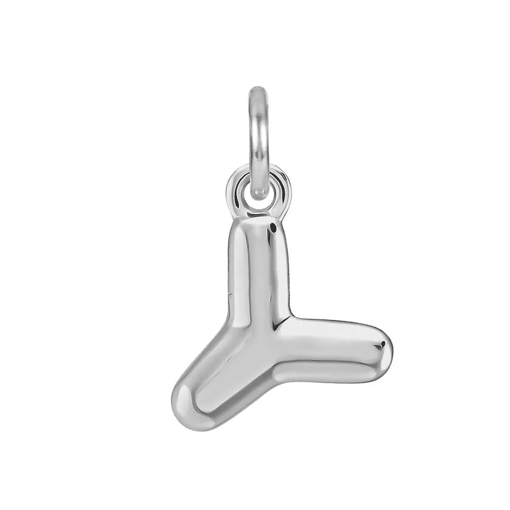 Bubble Letter Charm