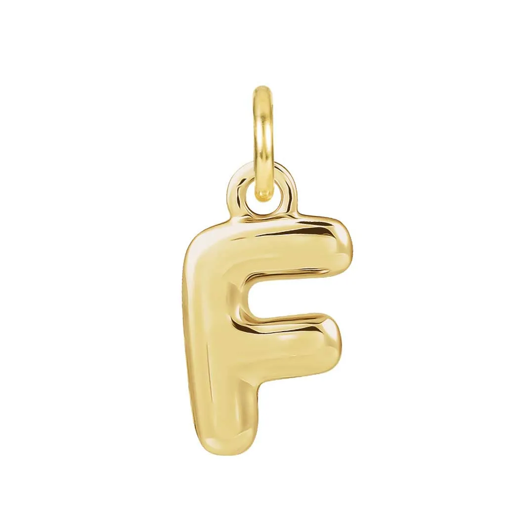 Bubble Letter Charm