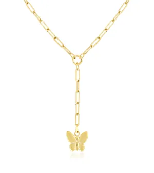 Butterfly Pendant Necklace